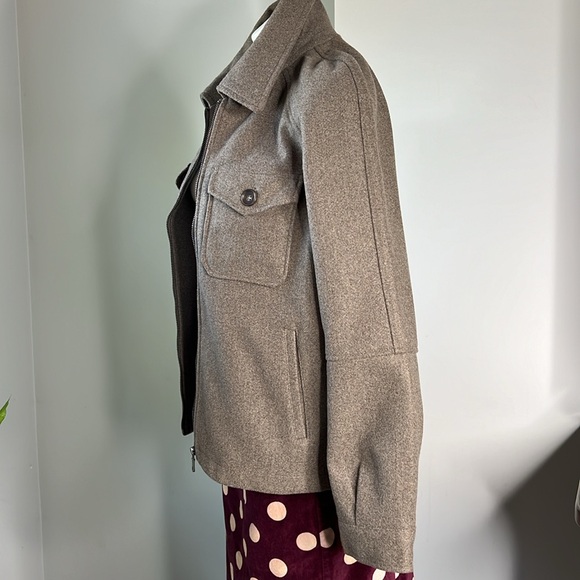 Women’s NWOT Anthropologie Avec Les Filles Relaxed Zip Front Jacket medi… - Picture 6 of 10